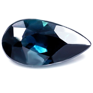 Sapphire Pear 0.72 carat Blue Photo