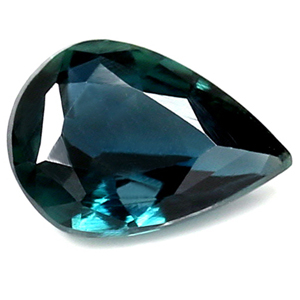 Sapphire Pear 0.73 carat Blue Photo
