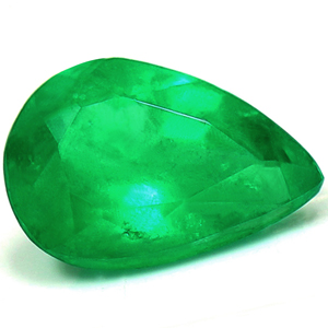 Emerald Pear 0.94 carat Green Photo
