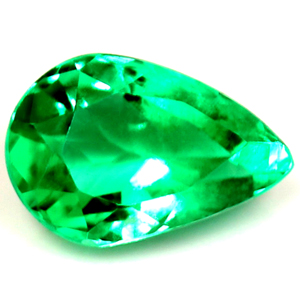 Emerald Pear 0.72 carat Green Photo