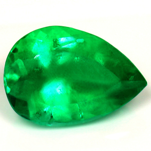Emerald Pear 0.93 carat Green Photo