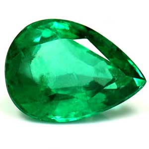Emerald Pear 1.02 carat Green Photo