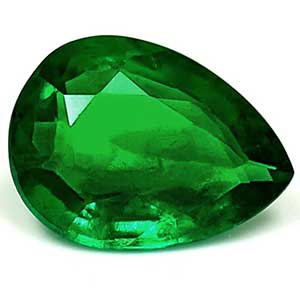 Emerald Pear 0.87 carat Green Photo
