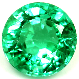 Emerald Round 0.60 carat Green Photo
