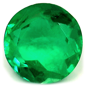 0.34 carat Round Emerald - Gemstone Thumbnail