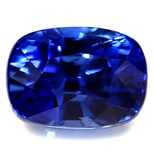 Sapphire Cushion 1.02 carat Blue Photo