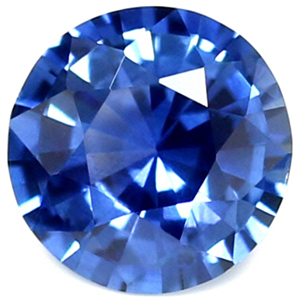 0.75 carat Round Sapphire - Gemstone Thumbnail