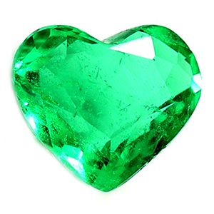 1.03 carat Heart Emerald - Gemstone Thumbnail