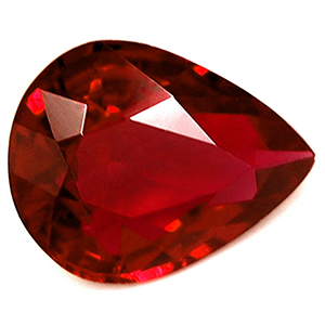 0.47 carat Pear Ruby - Gemstone Thumbnail