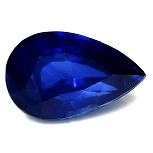 Sapphire Pear 1.07 carat Blue Photo