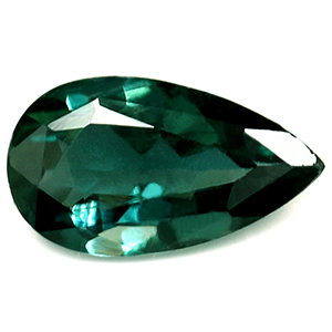 Sapphire Pear 0.72 carat Blue Green Photo