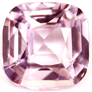 Sapphire Cushion 0.90 carat Orange Pink Photo