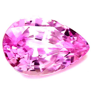 Sapphire Pear 1.21 carat Orange Pink Photo