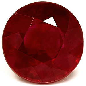 1.25 carat Round Ruby - Gemstone Thumbnail