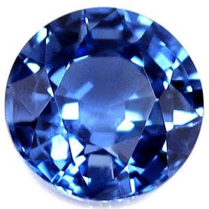 Sapphire Round 0.65 carat Blue Photo