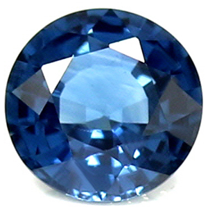 Sapphire Round 0.64 carat Blue Photo