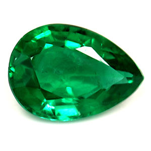 Emerald Pear 0.59 carat Green Photo