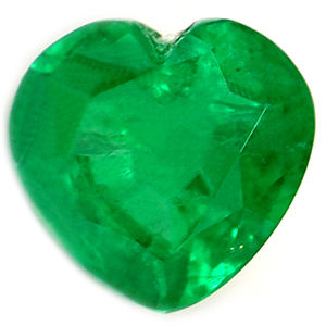 0.66 carat Heart Emerald - Gemstone Thumbnail