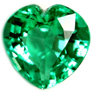 0.94 carat Heart Emerald - Gemstone Thumbnail