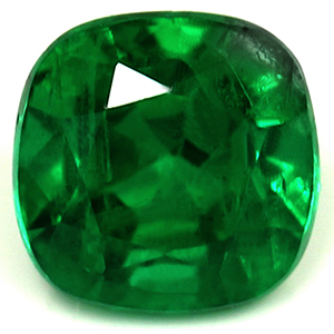 Emerald Cushion 0.76 carat Green Photo