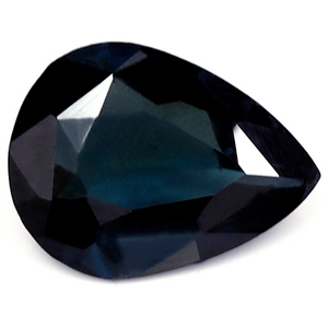 Sapphire Pear 0.71 carat Blue Photo