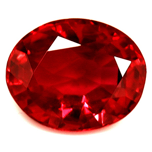 Ruby Oval 0.68 carat Red Photo