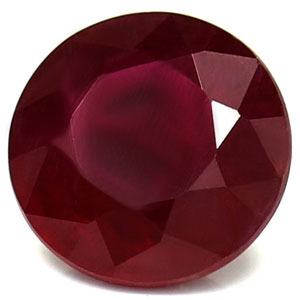 1.25 carat Round Ruby - Gemstone Thumbnail