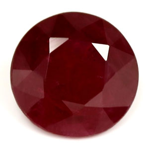 Ruby Round 0.69 carat Red Photo