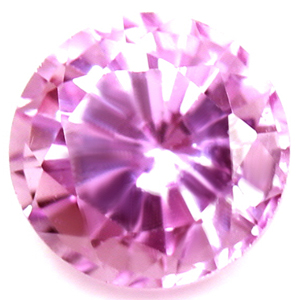 Sapphire Round 0.67 carat Pink Photo