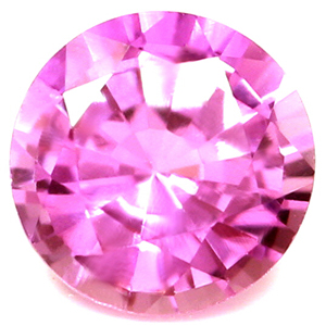 Sapphire Round 0.71 carat Pink Photo