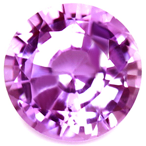 Sapphire Round 0.59 carat Pink Photo