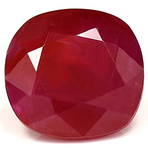 Ruby Cushion 2.76 carat Red Photo