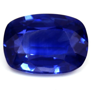 Sapphire Cushion 1.18 carat Blue Photo