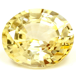 Sapphire Oval 1.46 carat Yellow Photo