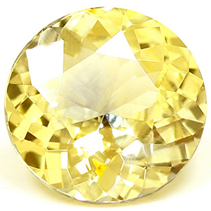 Sapphire Round 1.14 carat Yellow Photo