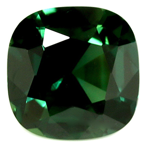 Sapphire Cushion 1.11 carat Blue Green Photo