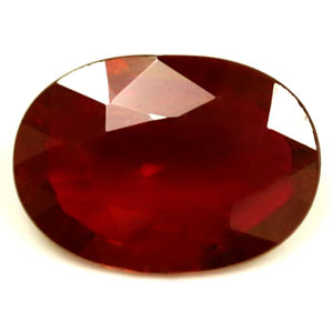 Ruby Oval 0.74 carat Red Photo