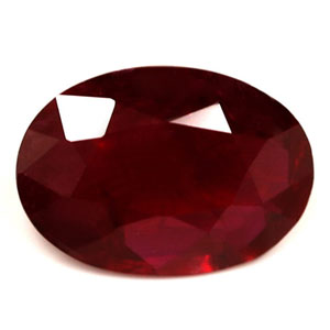 Ruby Oval 0.61 carat Red Photo