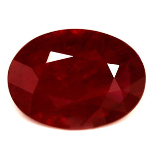 Ruby Oval 0.70 carat Red Photo