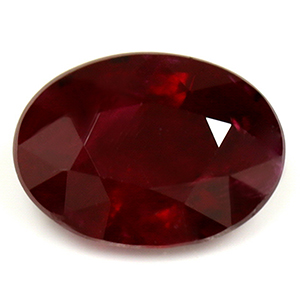 0.99 carat Oval Ruby - Gemstone Thumbnail