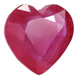 1.13 carat Heart Ruby - Gemstone Thumbnail