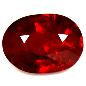 Ruby Oval 0.90 carat Red Photo