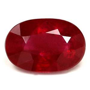 Ruby Oval 0.81 carat Red Photo