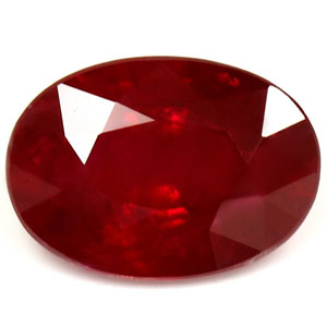 Ruby Oval 0.82 carat Red Photo