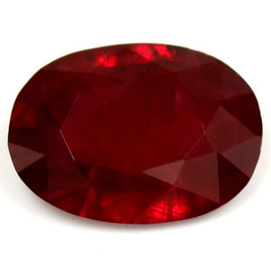 Ruby Oval 0.70 carat Red Photo