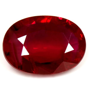 Ruby Oval 0.91 carat Red Photo