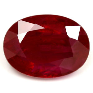 1.10 carat Oval Ruby - Gemstone Thumbnail
