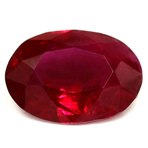 Ruby Oval 0.71 carat Red Photo