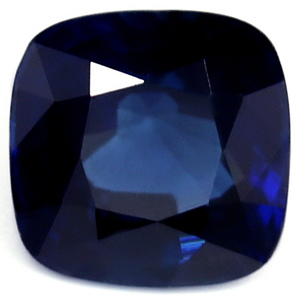 Sapphire Cushion 0.80 carat Blue Photo