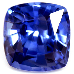 Sapphire Cushion 2.58 carat Blue Photo